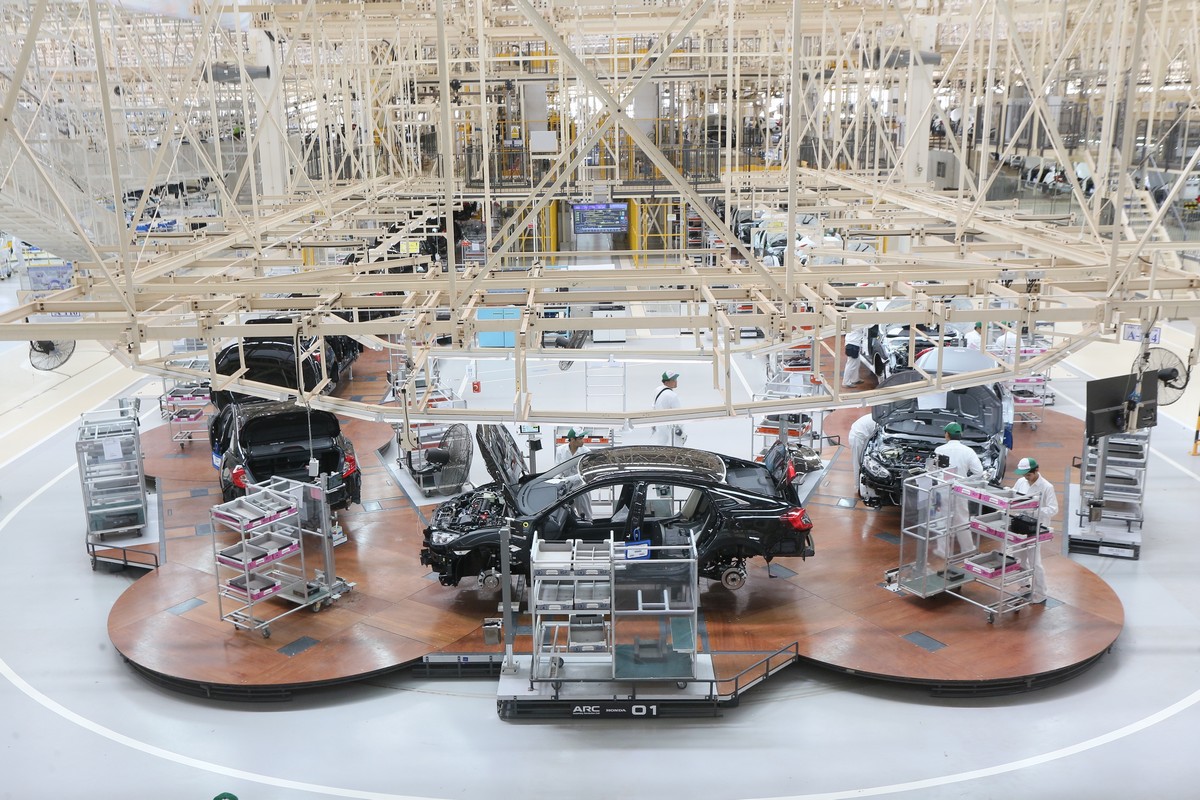 spids flaskehals Saga Honda åbnet ny bilfabrik til 3,5 mia kr i Thailand - Thaiguide.dk